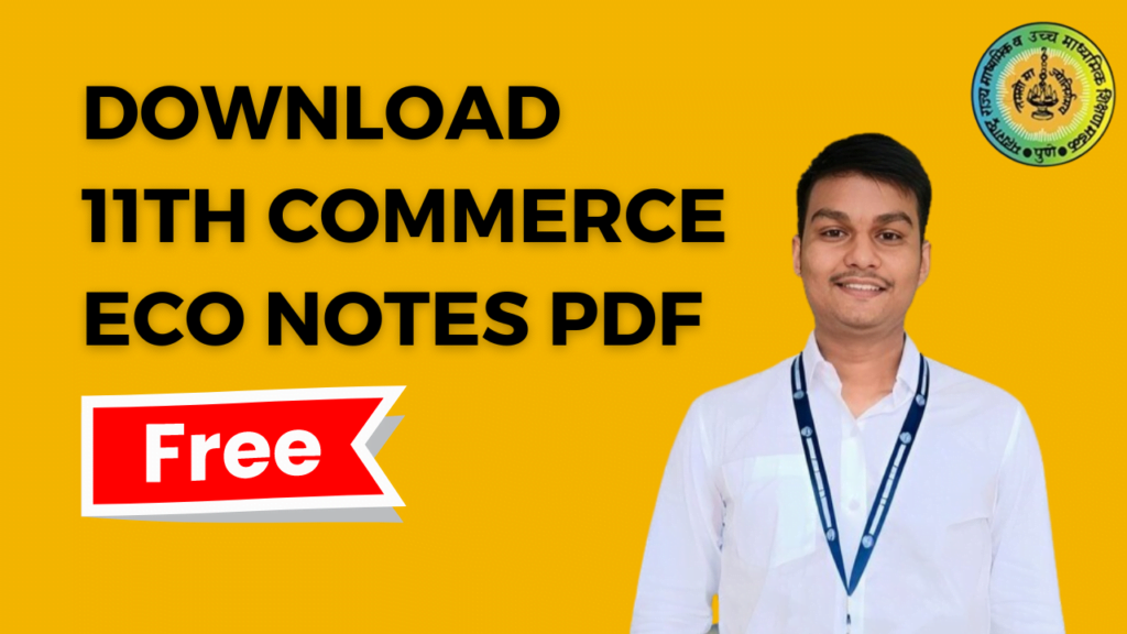 Download 11th Commerce Economics Notes